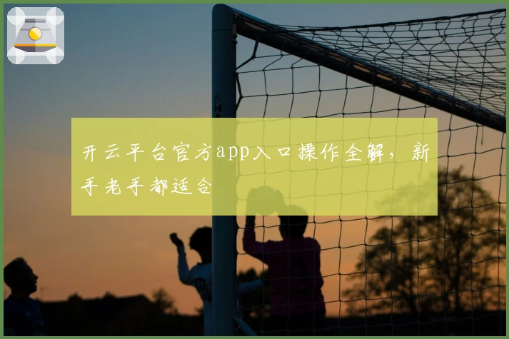 开云平台官方app入口操作全解，新手老手都适合